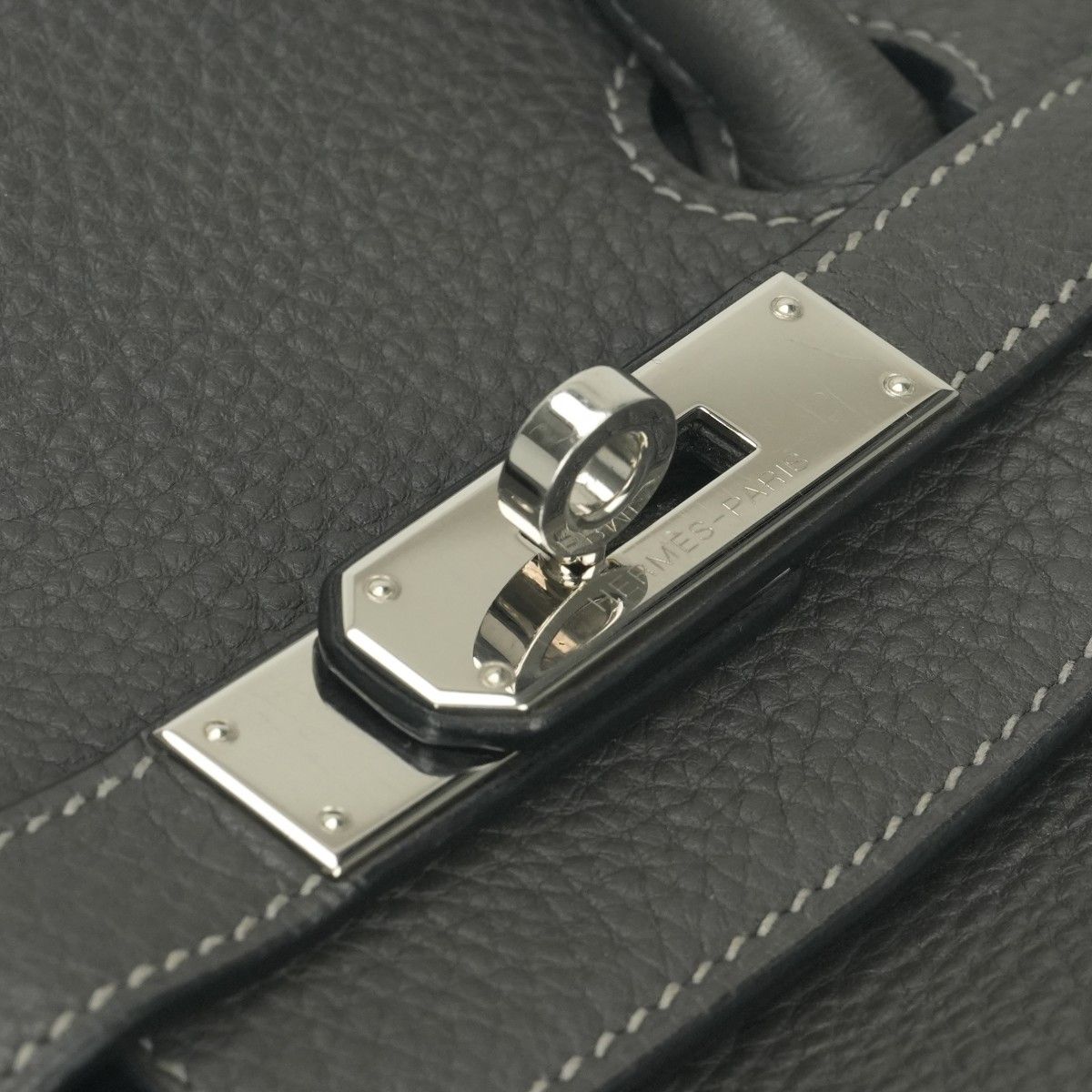 Hermes Birkin 35 Tote Togo Graphite Gray Silver — view 7