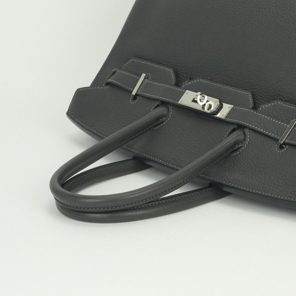 Hermes Birkin 35 Tote Togo Graphite Gray Silver — view 4