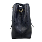 Louis Vuitton Shoulder Bag Babylon Tote PM Monogram Empreinte Noir Black — view 4