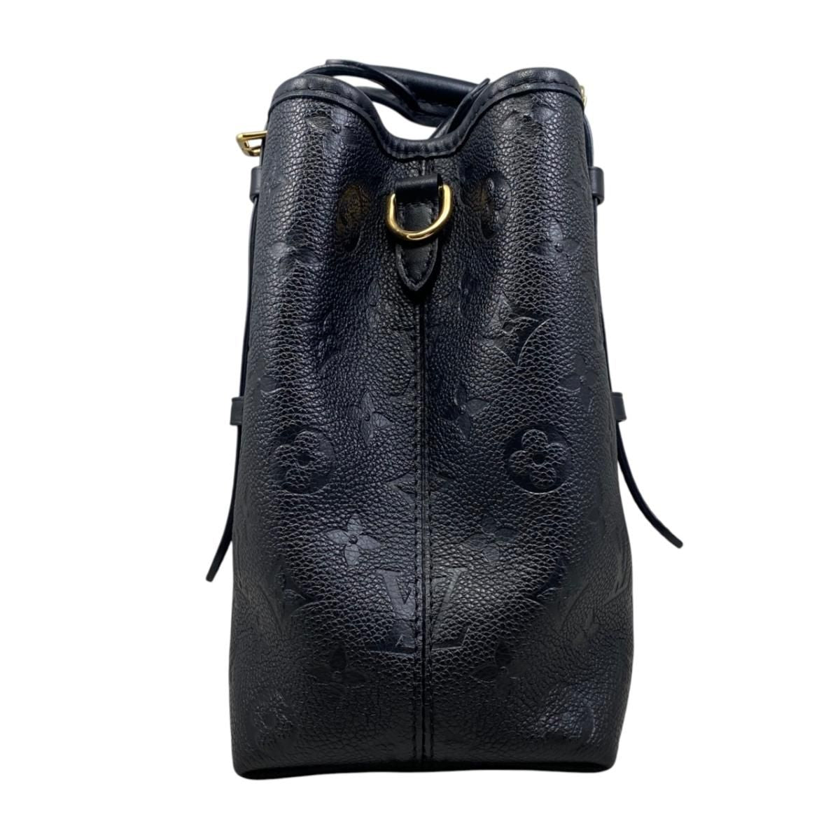 Louis Vuitton Shoulder Bag Babylon Tote PM Monogram Empreinte Noir Black — view 4