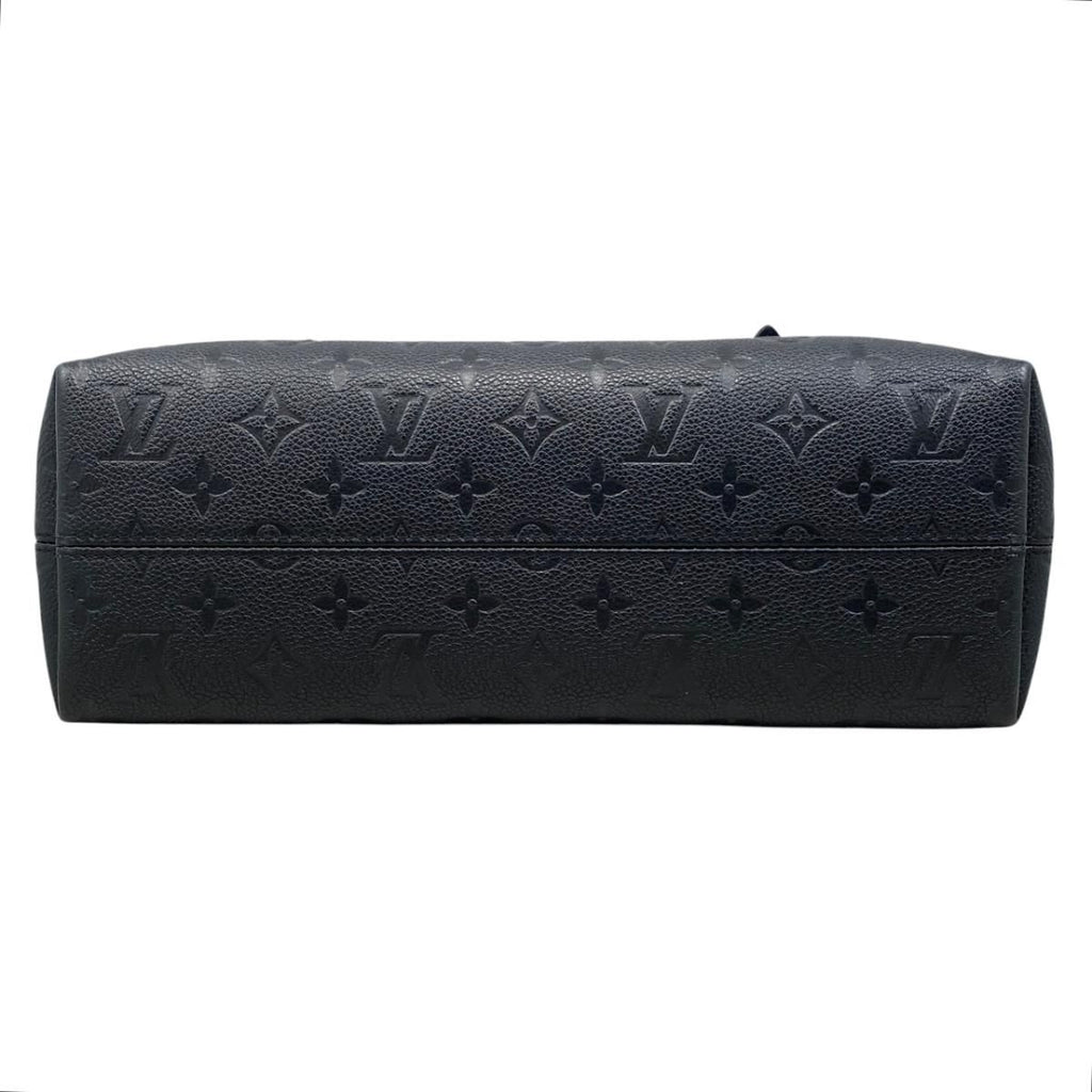 Louis Vuitton Shoulder Bag Babylon Tote PM Monogram Empreinte Noir Black — view 5