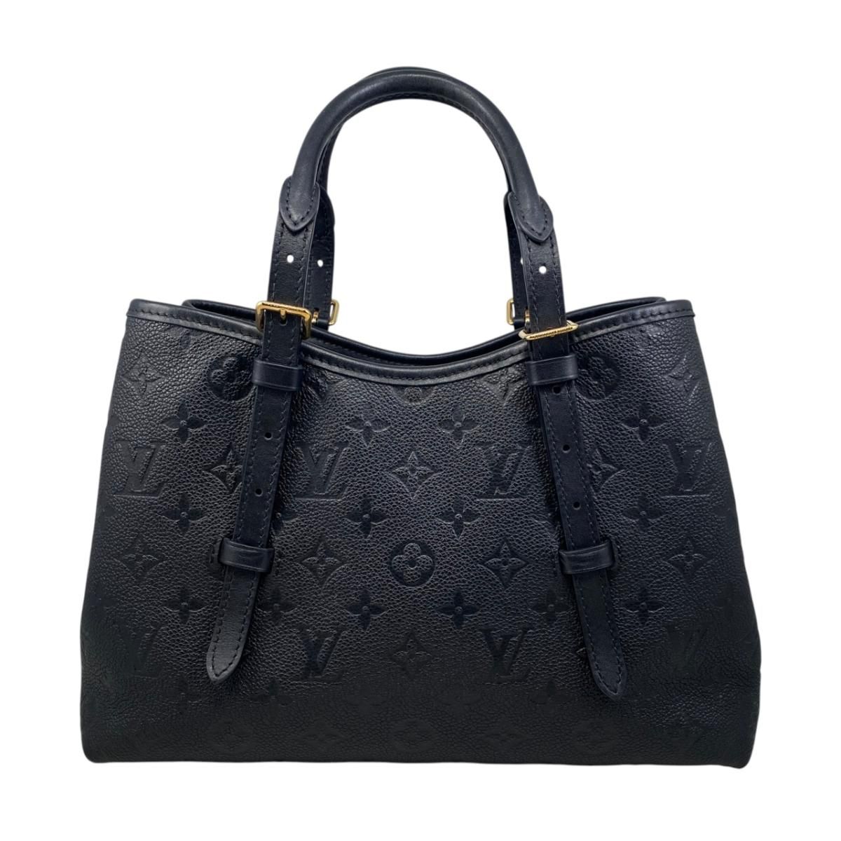 Louis Vuitton Shoulder Bag Babylon Tote PM Monogram Empreinte Noir Black — view 2