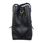 Louis Vuitton Shoulder Bag Babylon Tote PM Monogram Empreinte Noir Black — view 3