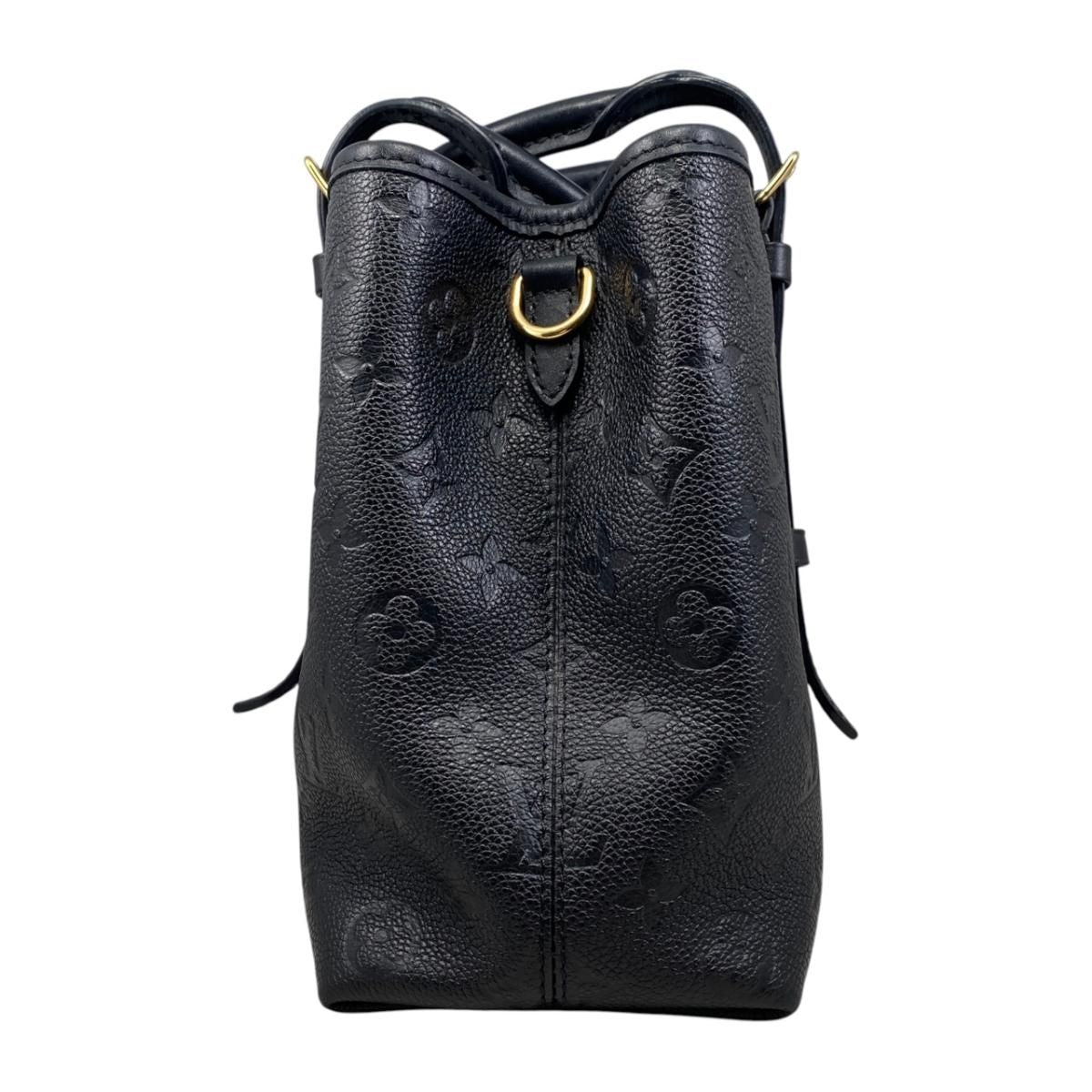 Louis Vuitton Shoulder Bag Babylon Tote PM Monogram Empreinte Noir Black — view 3