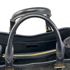 Louis Vuitton Shoulder Bag Babylon Tote PM Monogram Empreinte Noir Black — view 9