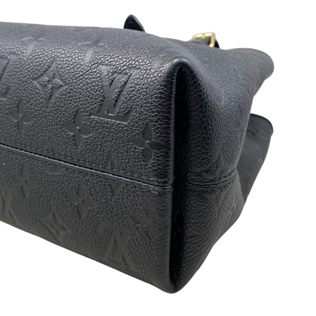 Louis Vuitton Shoulder Bag Babylon Tote PM Monogram Empreinte Noir Black — view 7