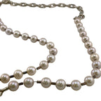 Tiffany & Co Pearl Lock 925 Sterling Silver Necklace White Padlock Choker — view 5