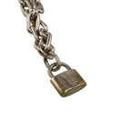 Tiffany & Co Pearl Lock 925 Sterling Silver Necklace White Padlock Choker — view 2