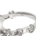 Chanel Comet Ring White Butterfly Pearl Diamond 18k WG White Gold 750 — view 3