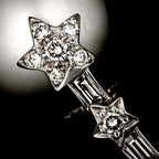 Chanel Comet Ring White Butterfly Pearl Diamond 18k WG White Gold 750 — view 8