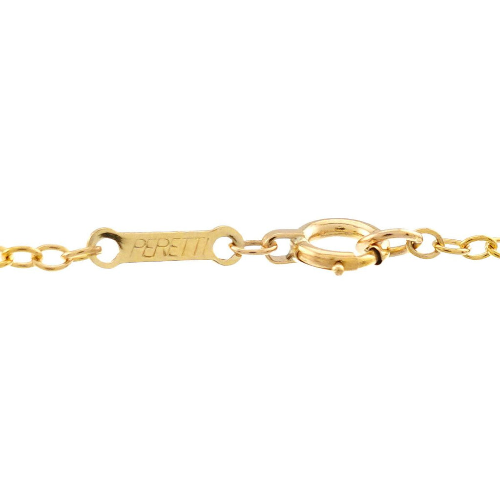 Tiffany & Co Open Heart 36 Long Necklace 77 cm 18k YG Yellow Gold — view 6