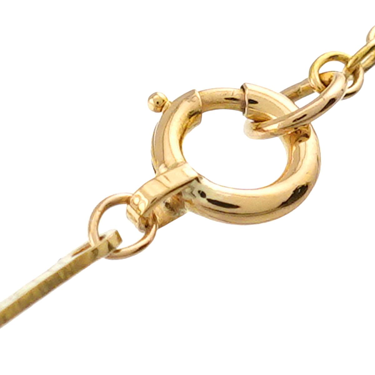Tiffany & Co Open Heart 36 Long Necklace 77 cm 18k YG Yellow Gold — view 7