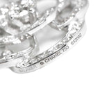 Chanel Camellia Diamond Necklace 41 cm 18k WG White Gold 750 Flower — view 4