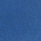 Hermes Evelyne Logo Reversible Cashmere Scarf Blue — view 4