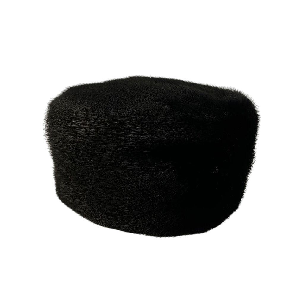Prada Fur Hat Black — view 3