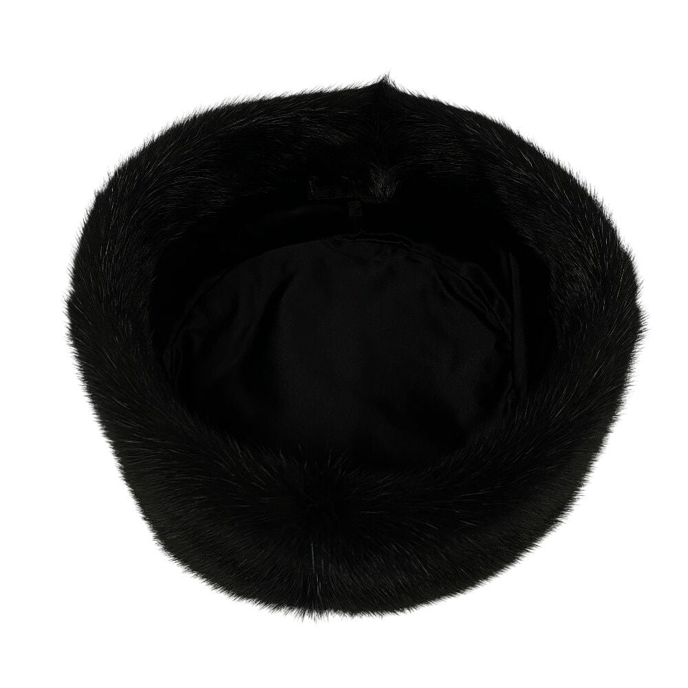 Prada Fur Hat Black — view 5