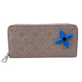 Louis Vuitton Zippy Wallet Vertical Zip Around Taurillon Climbing Leather