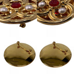 Chanel Gripoix Brooch Gold — view 8