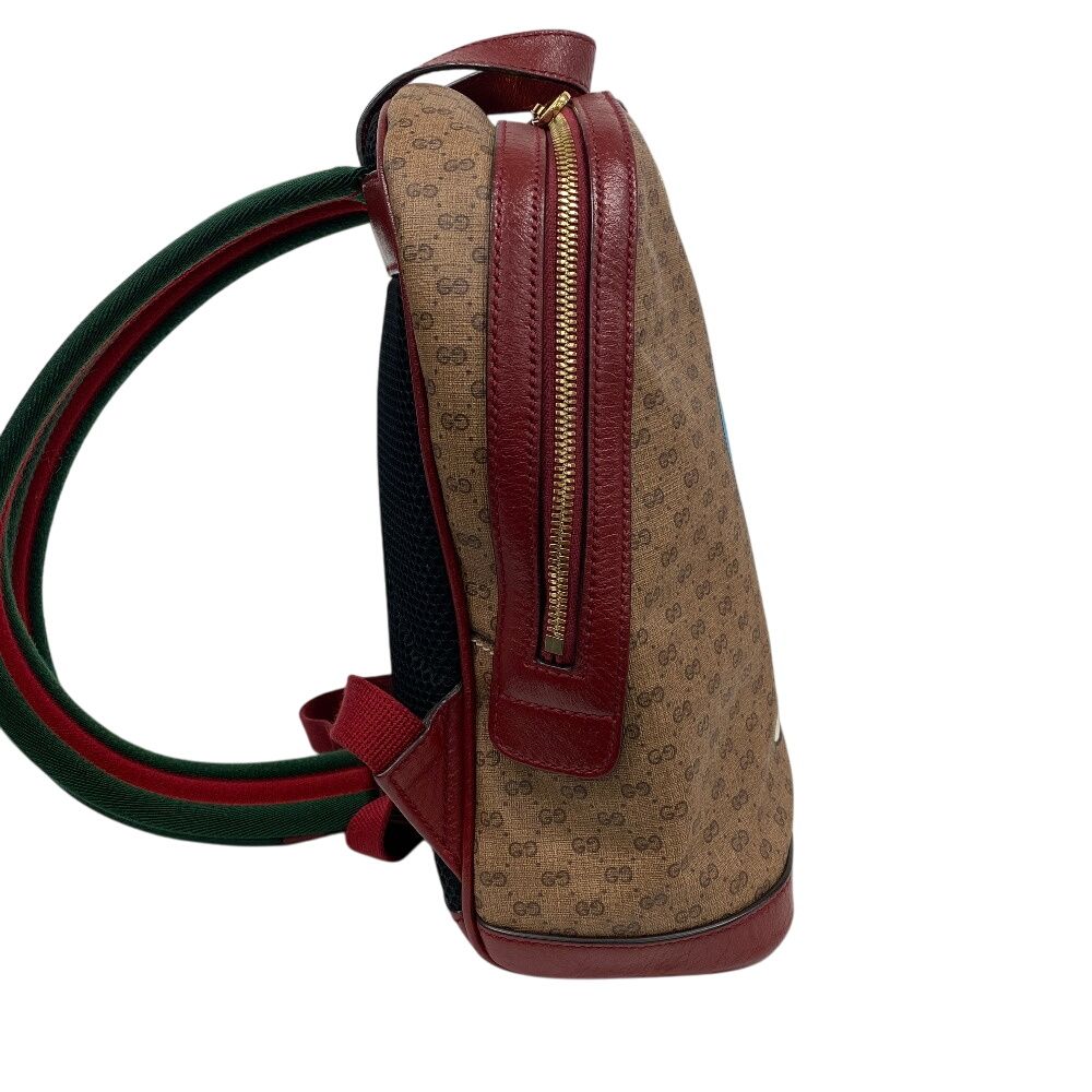 Gucci Mini GG Supreme Backpack Beige — view 3