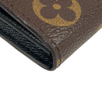 Louis Vuitton Portofui Sarah Monogram Giant Reverse Leather Wallet Brown — view 5