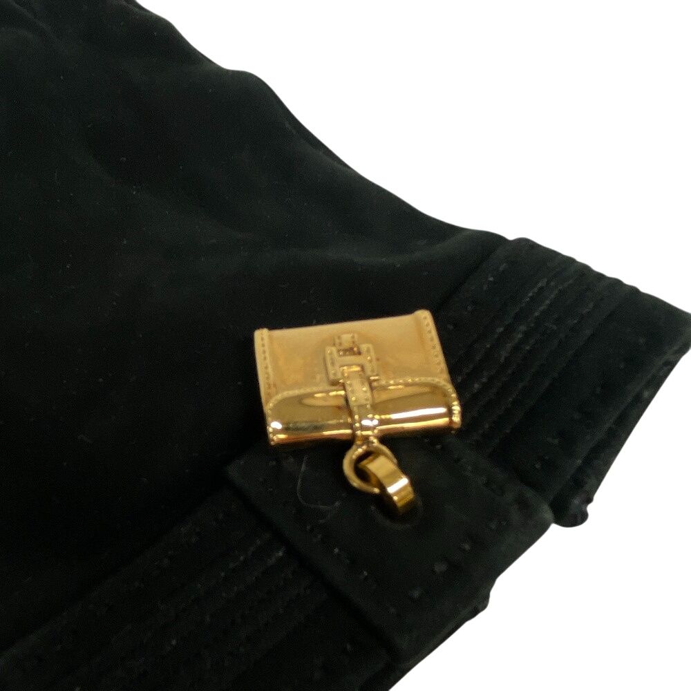 Hermes Bolide Gigi Suede Gloves Black — view 6