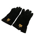 Hermes Bolide Gigi Suede Gloves Black