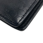 Louis Vuitton Portefeuille Brazza Monogram Shadow Leather Wallet Black — view 5