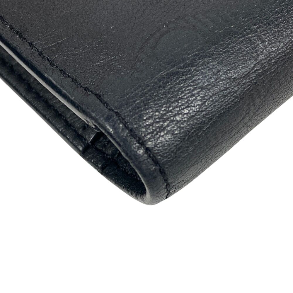 Louis Vuitton Portefeuille Brazza Monogram Shadow Leather Wallet Black — view 3