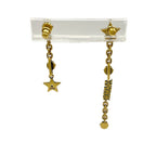 Dior Earrings J'adior Gold Clear Star — view 2