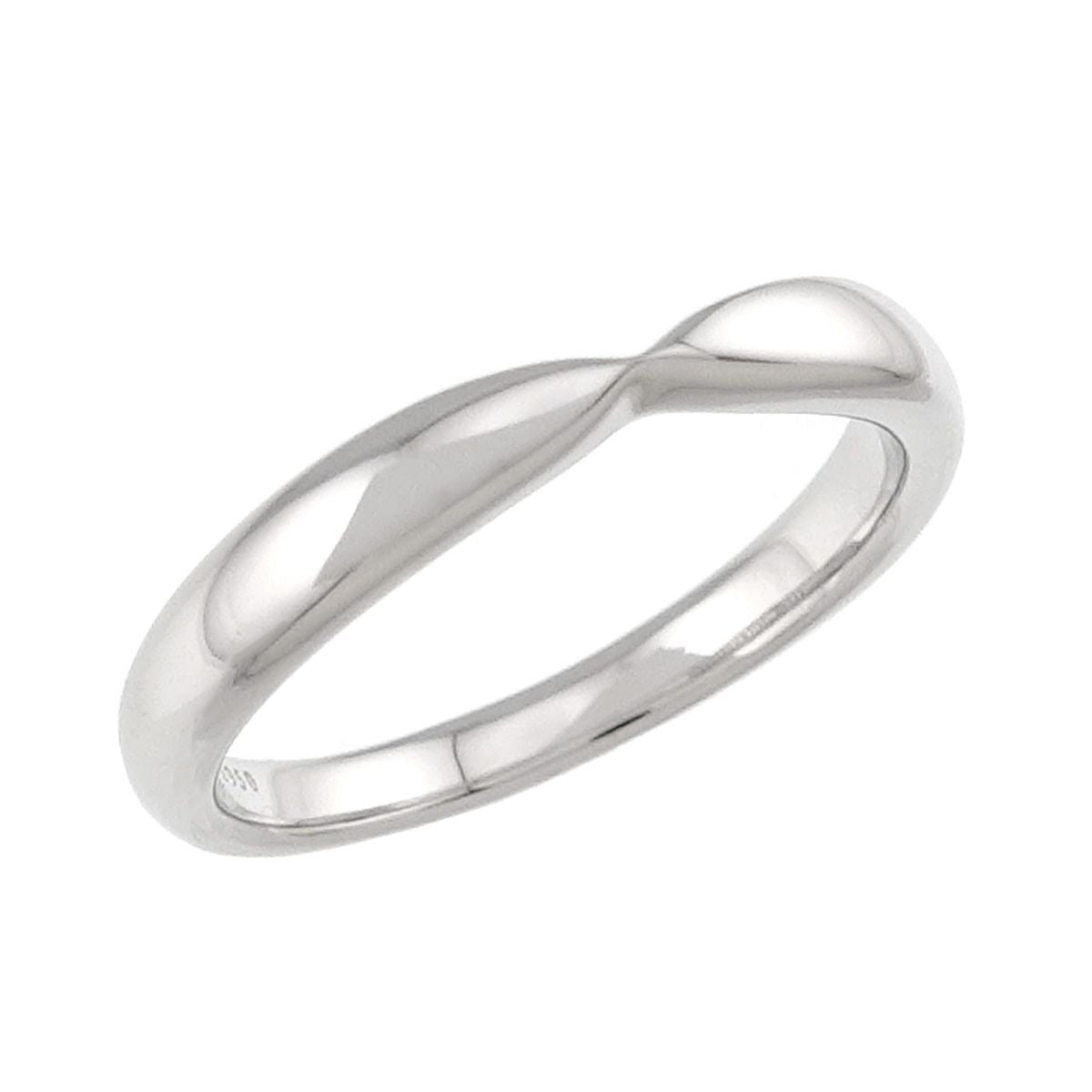 Tiffany & Co Harmony Band Ring Pt Platinum — view 4