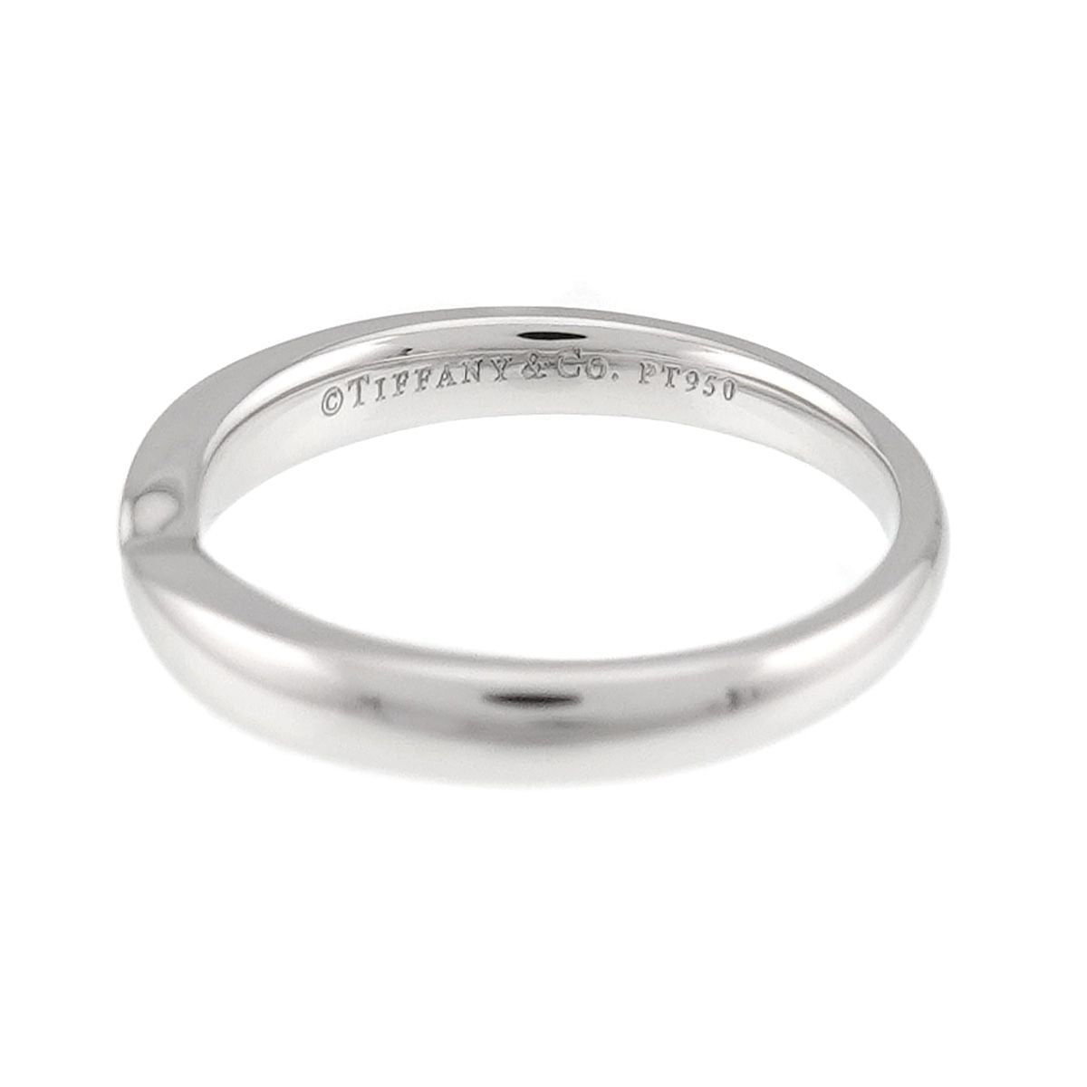Tiffany & Co Harmony Band Ring Pt Platinum — view 3
