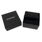 Chanel Earrings CC Logo Silver Clear — view 4