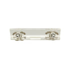 Chanel Earrings CC Logo Silver Clear — view 2