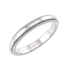 Tiffany & Co Milgray Ring Pt Platinum Milgrain — view 4