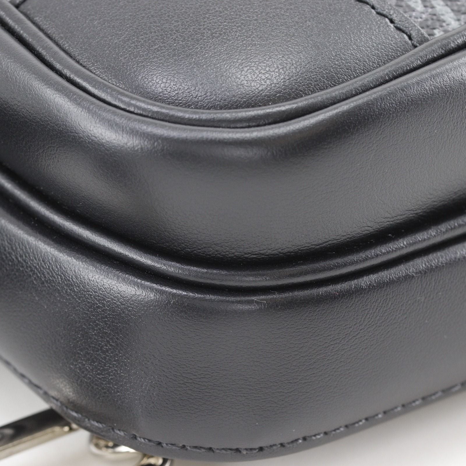 Louis Vuitton Amazon Sling Belt Bag Damier Graphite Canvas Black — view 4