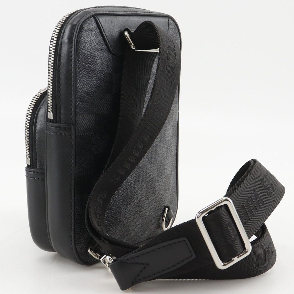 Louis Vuitton Amazon Sling Belt Bag Damier Graphite Canvas Black — view 3