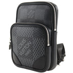Louis Vuitton Amazon Sling Belt Bag Damier Graphite Canvas Black — view 2