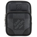 Louis Vuitton Amazon Sling Belt Bag Damier Graphite Canvas Black