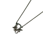 Dior Necklace Silver Multi Motif