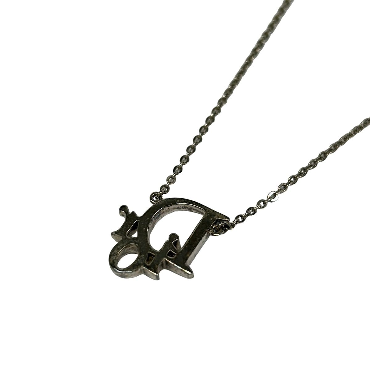 Dior Necklace Silver Multi Motif — view 3