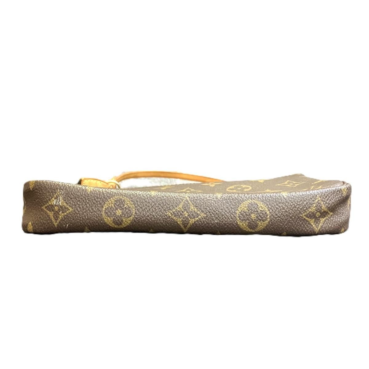Louis Vuitton Pochette Monogram Shoulder Bag Canvas — view 3