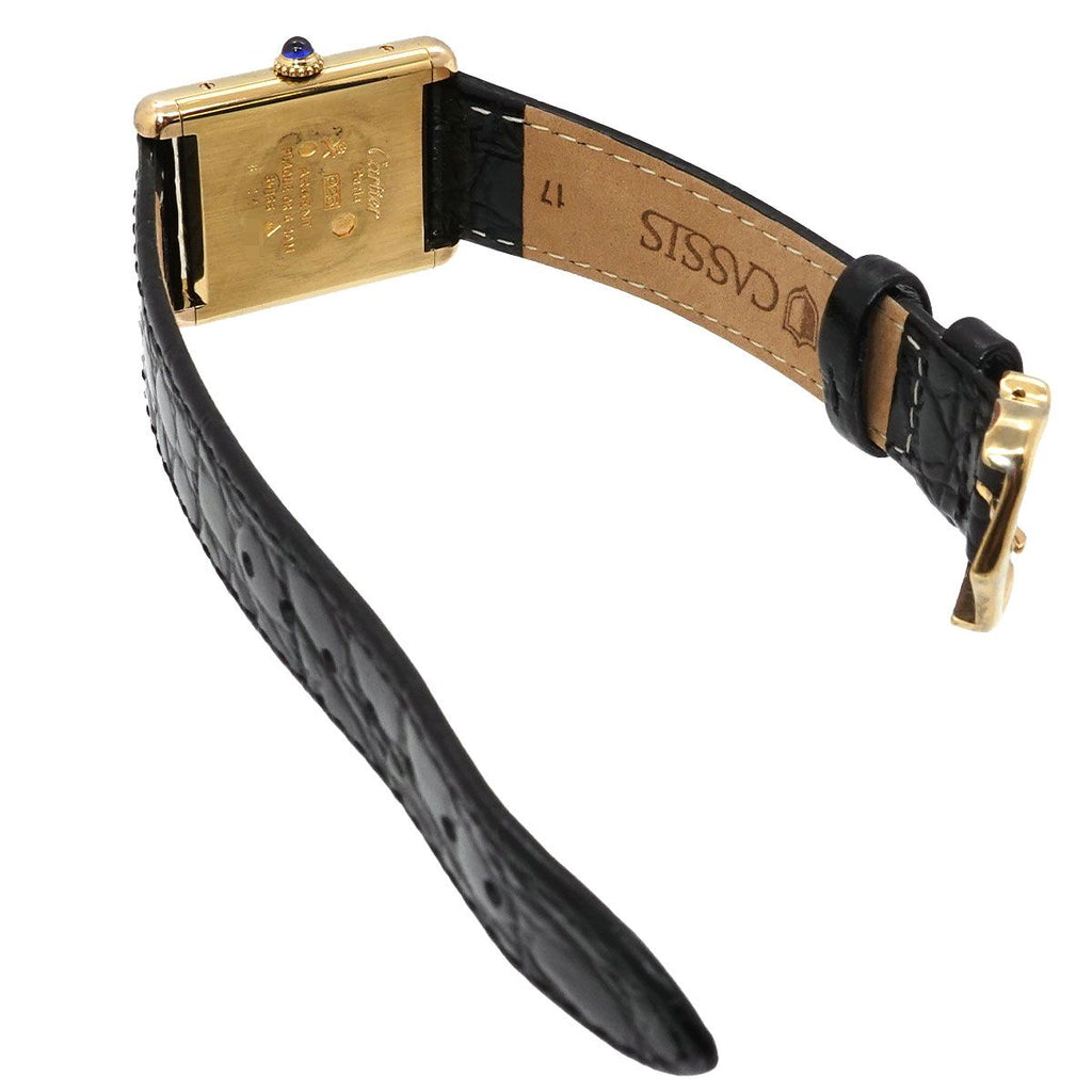 Cartier Must Tank Vermeil Trinity Vintage Watch Hand Wound — view 5