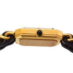 Chanel Premiere M Vintage Watch Black Gold — view 5