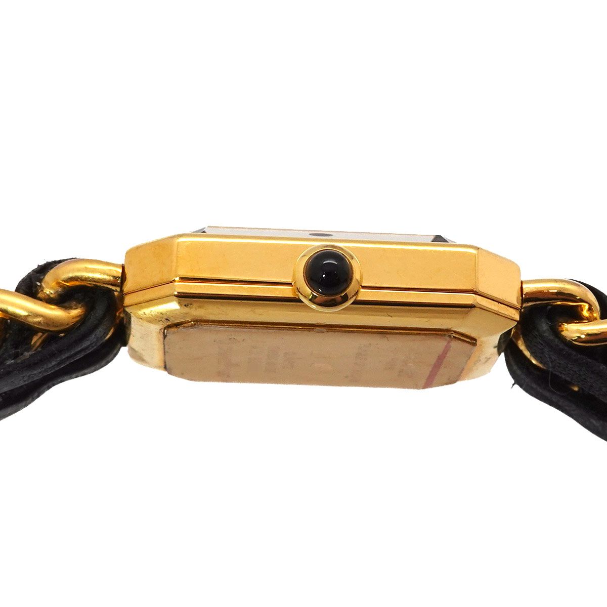 Chanel Premiere M Vintage Watch Black Gold — view 5