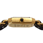 Chanel Premiere L Vintage Watch Black Gold — view 5