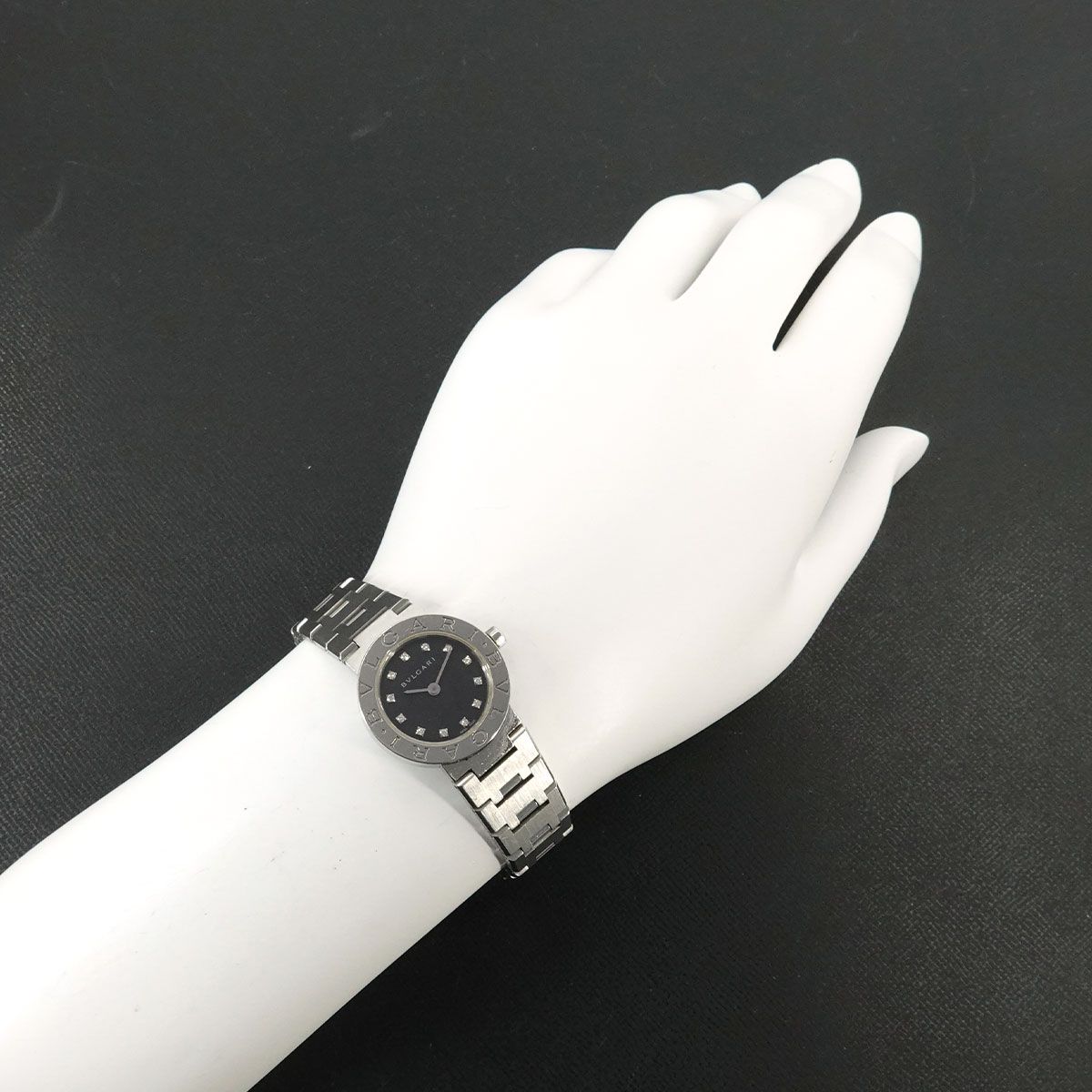 Bvlgari Watch Diamond Silver Quartz — view 3