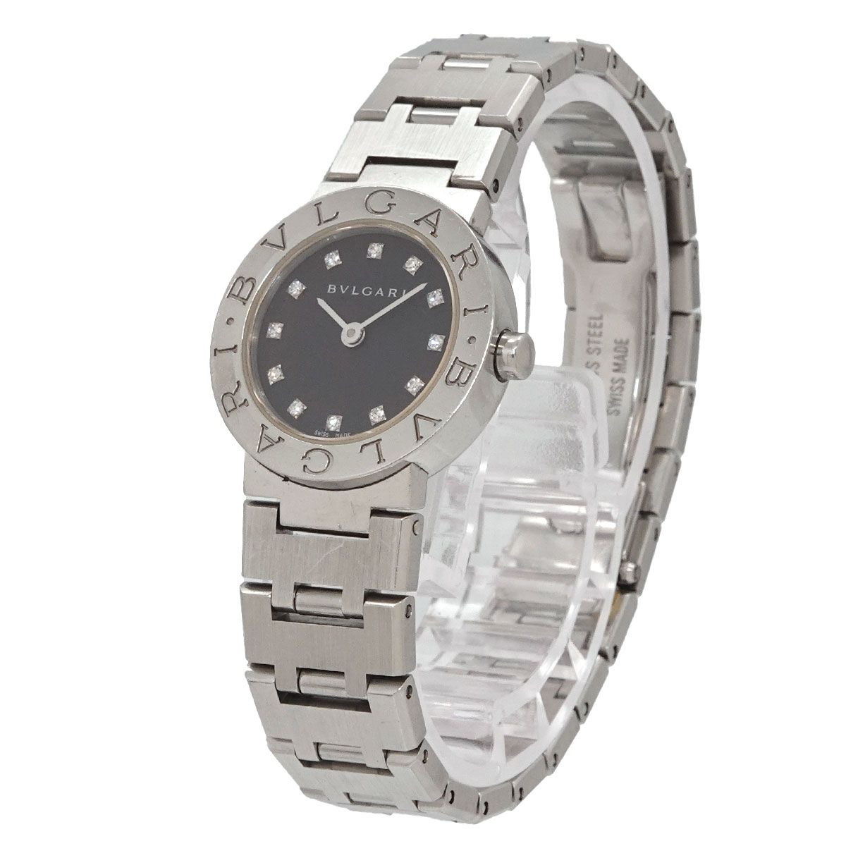 Bvlgari Watch Diamond Silver Quartz — view 2