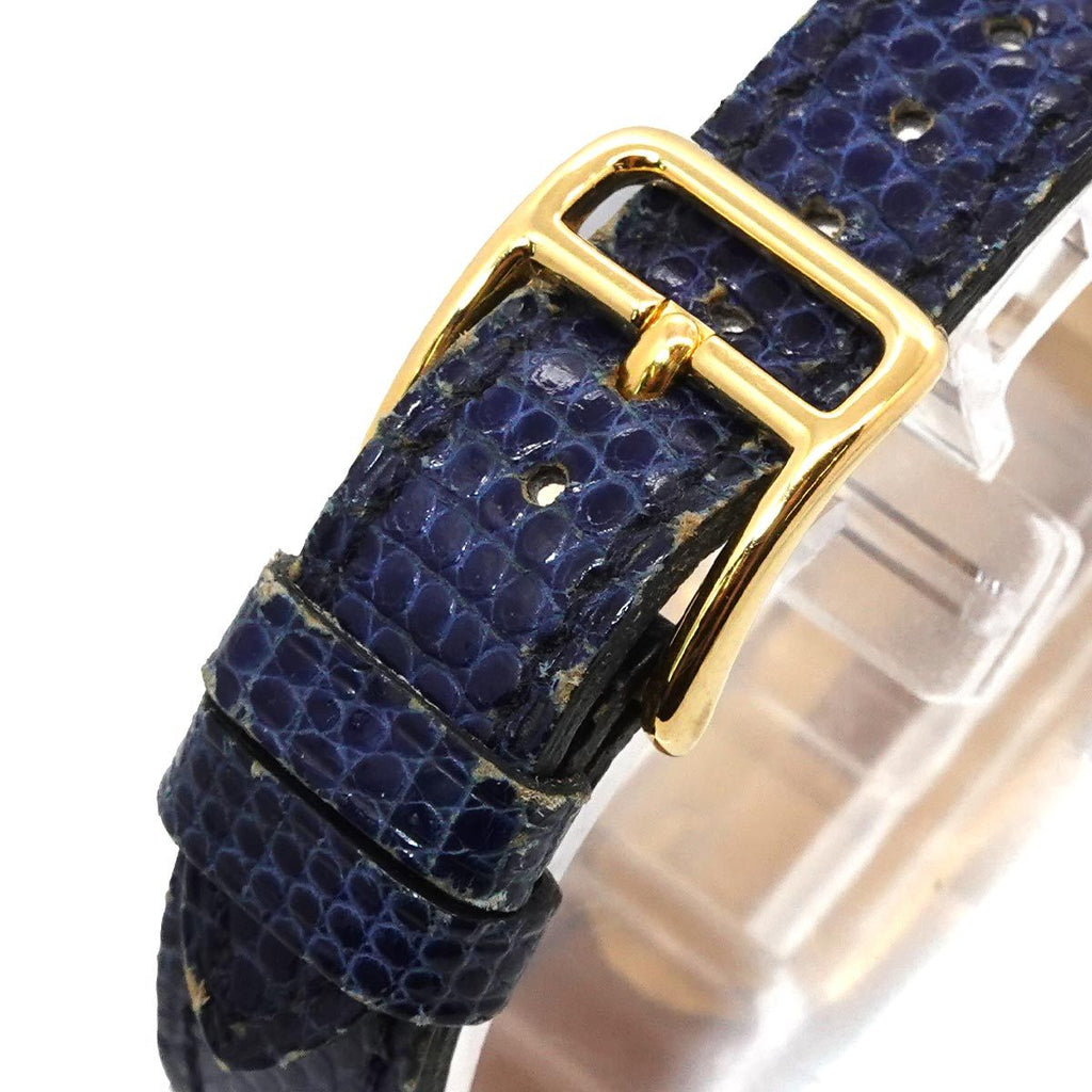 Hermes Kelly Watch Vintage Navy Quartz Cadena — view 8