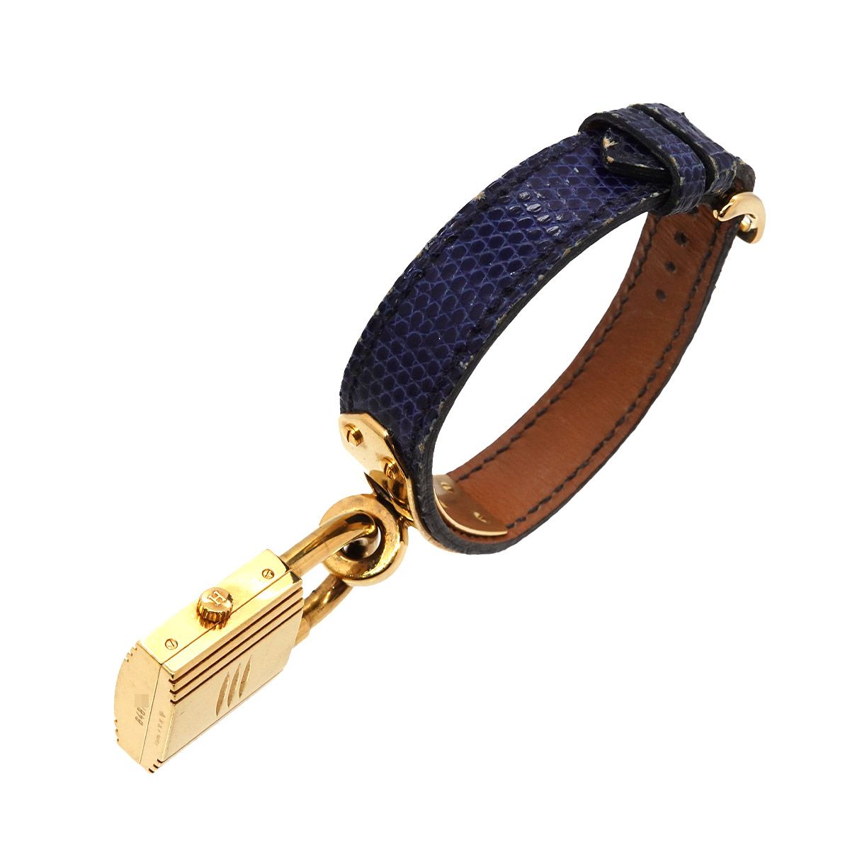 Hermes Kelly Watch Vintage Navy Quartz Cadena — view 6