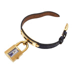 Hermes Kelly Watch Vintage Navy Quartz Cadena — view 4